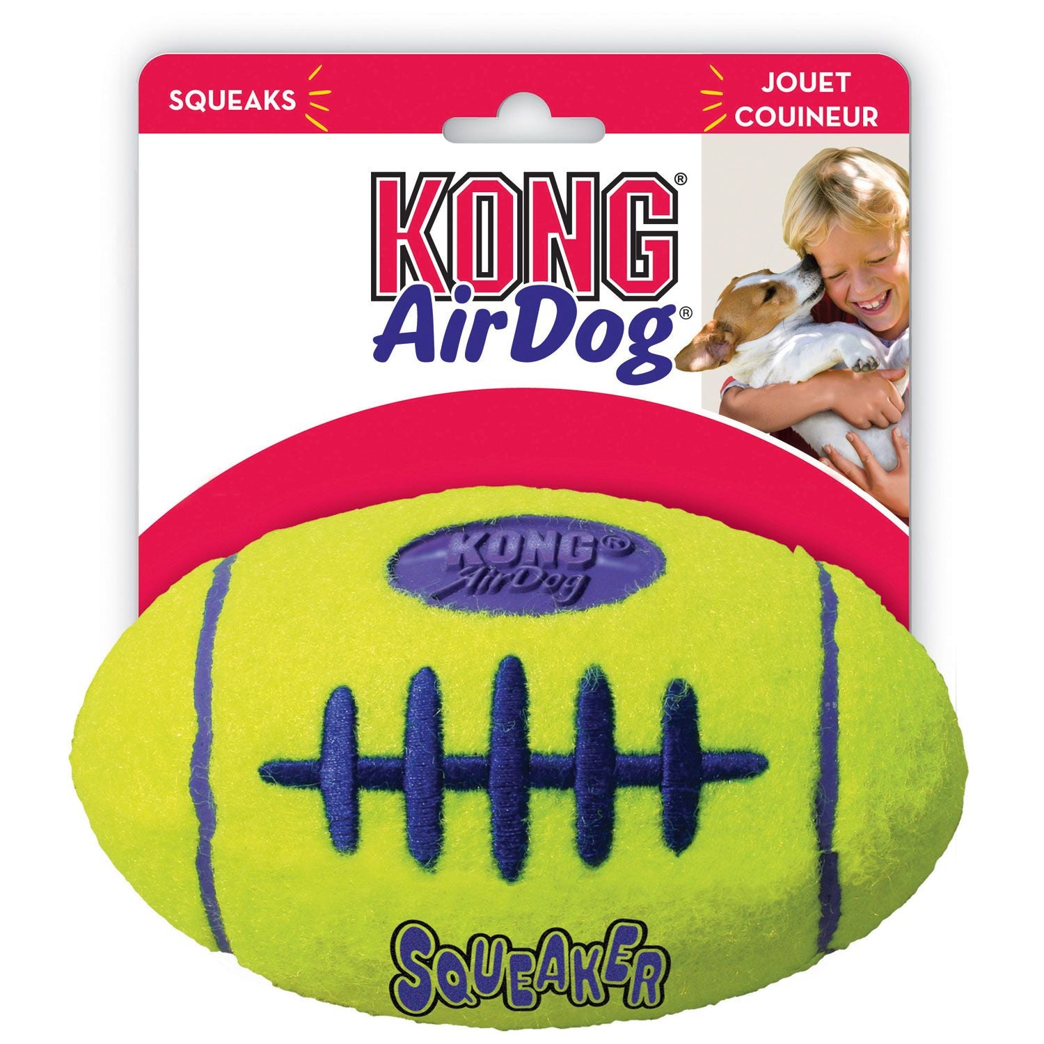 Hundespielzeug KONG® AirDog® Squeaker Football