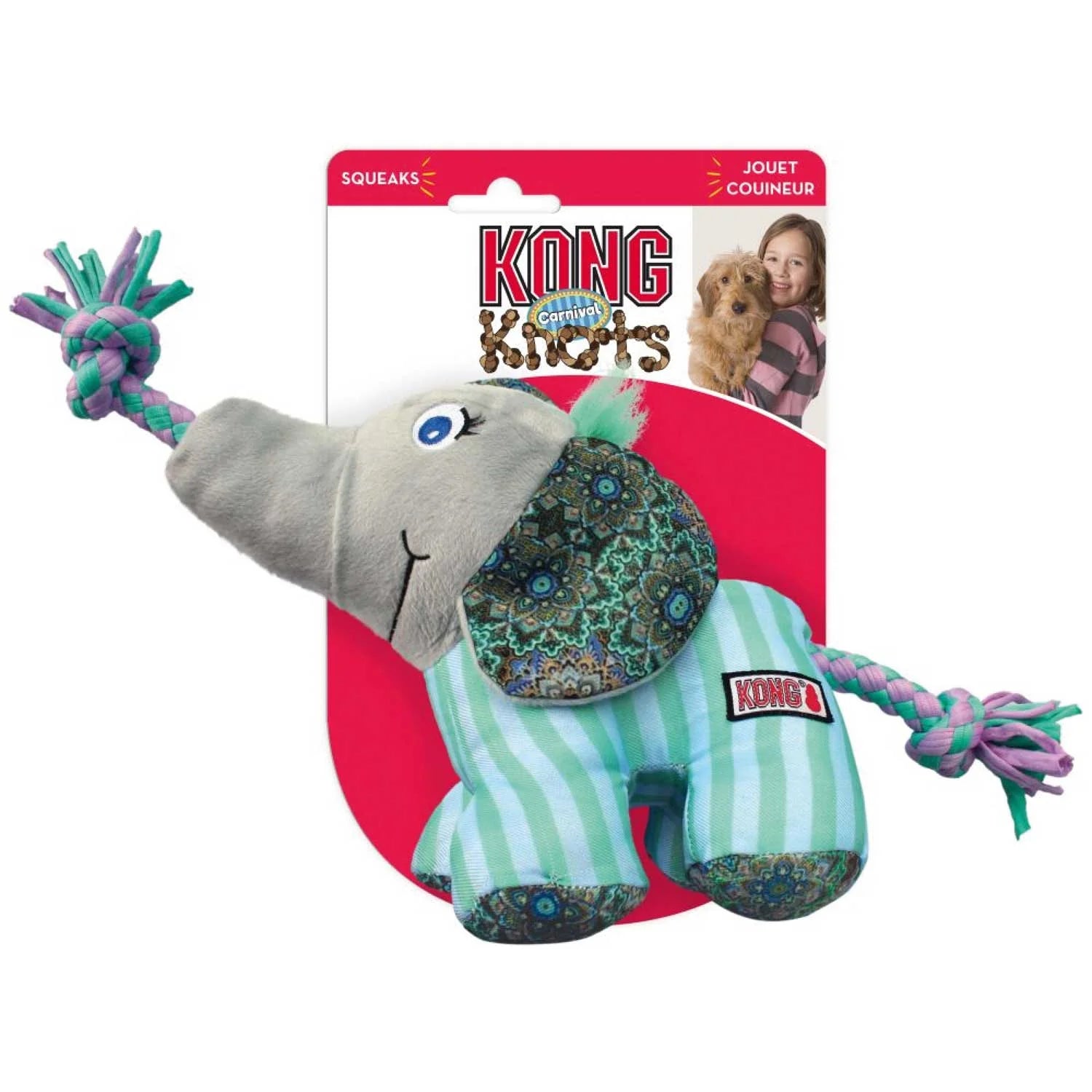 KONG® Knots Carnival Elefant